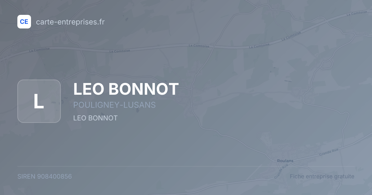 [NON-DIFFUSIBLE] — 908400856 — fiche entreprise