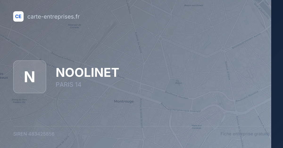 NOOLINET — 483425856 — fiche entreprise