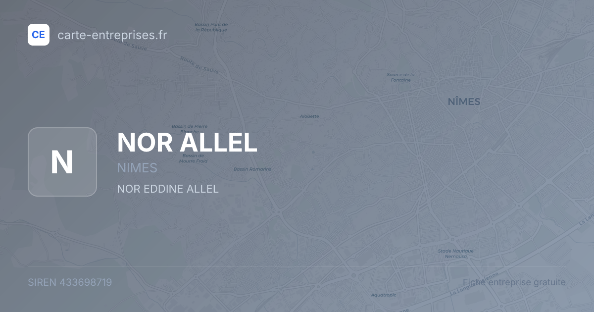 NOR ALLEL — 433698719 — fiche entreprise
