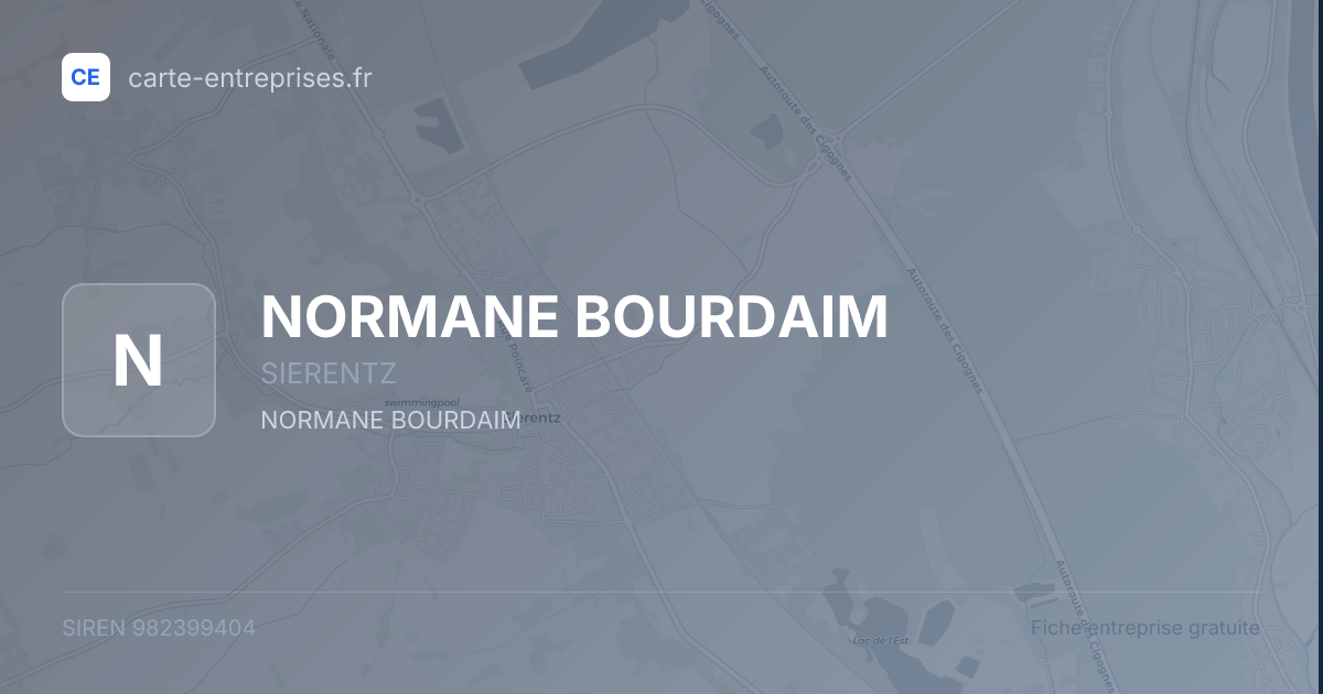 NORMANE BOURDAIM — 982399404 — fiche entreprise