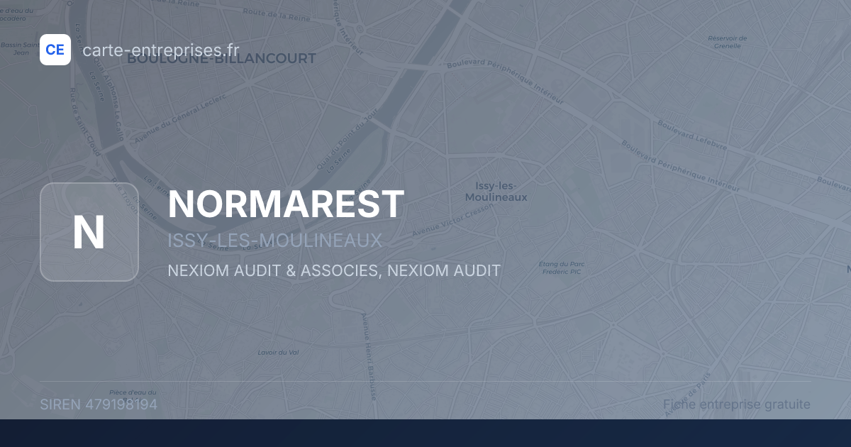 NORMAREST — 479198194 — fiche entreprise