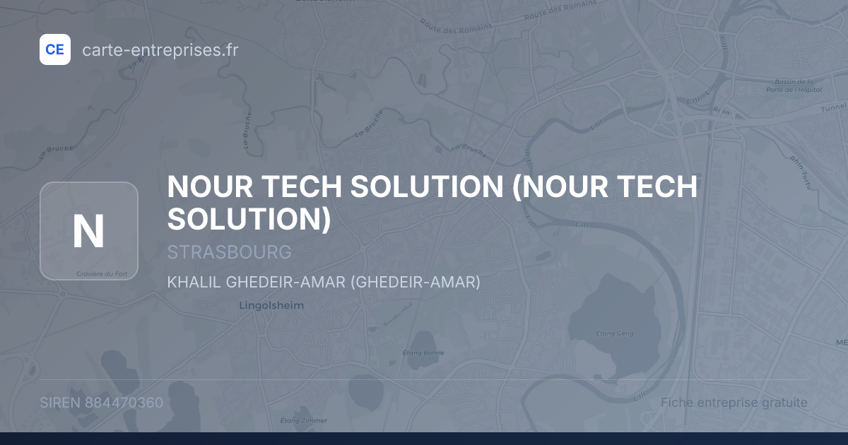 NOUR TECH SOLUTION — 884470360 — fiche entreprise