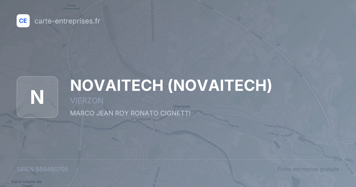 NOVAITECH — 889460705 — fiche entreprise
