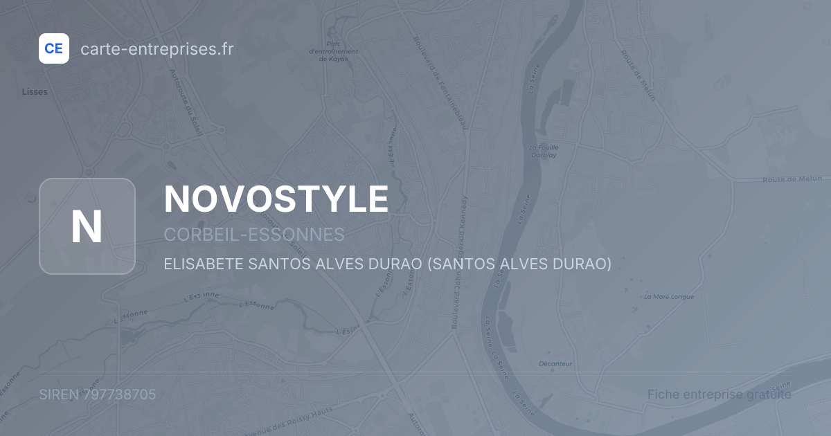 NOVOSTYLE — 797738705 — fiche entreprise