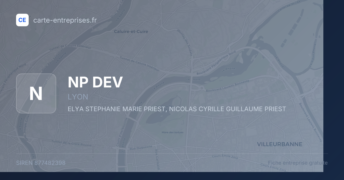 NP DEV — 877482398 — fiche entreprise