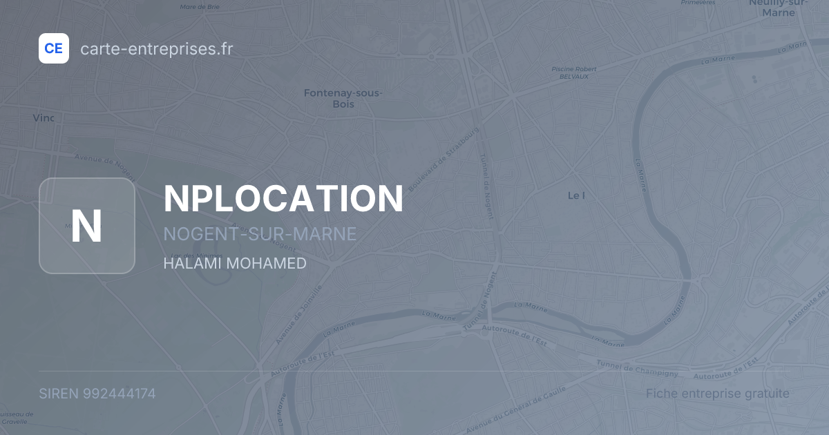 NPLOCATION — 992444174 — fiche entreprise