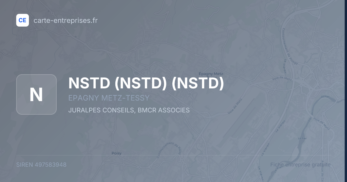NSTD (NSTD) (NSTD) — 497583948 — fiche entreprise