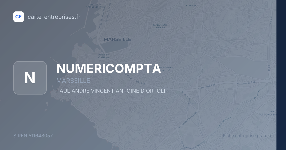 NUMERICOMPTA — 511648057 — fiche entreprise