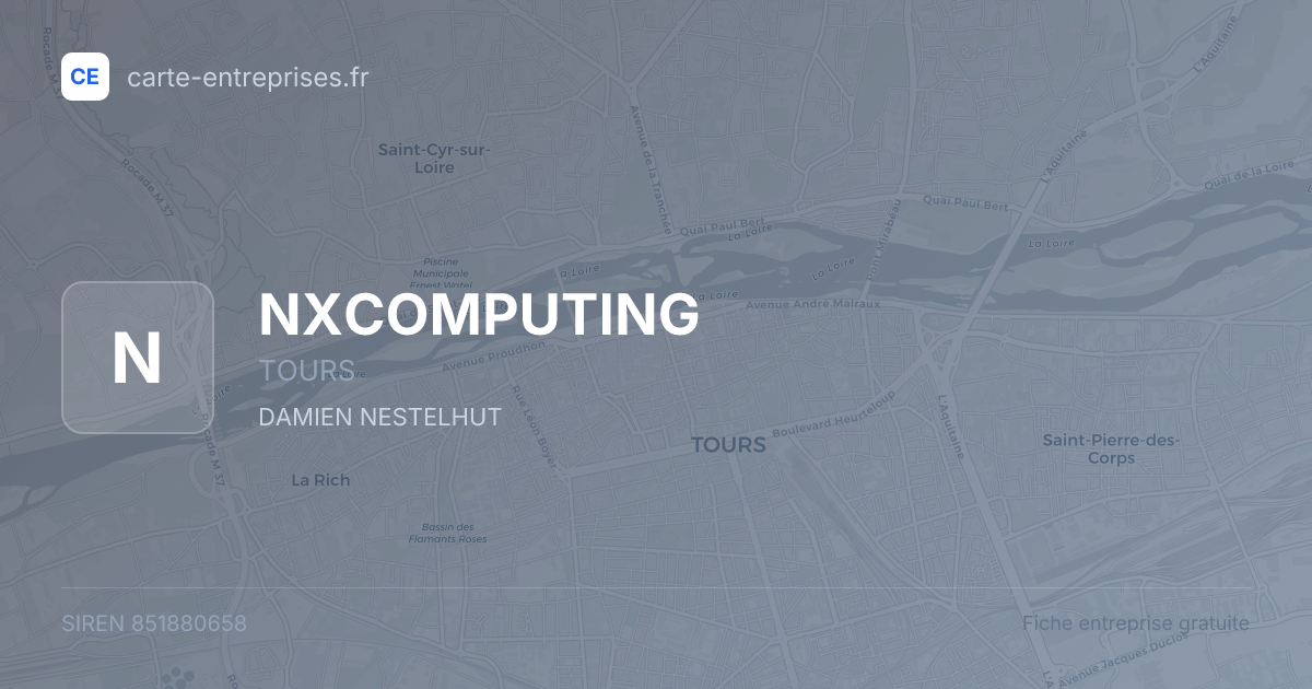 NXCOMPUTING — 851880658 — fiche entreprise