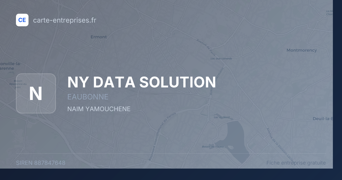 NY DATA SOLUTION — 887847648 — fiche entreprise