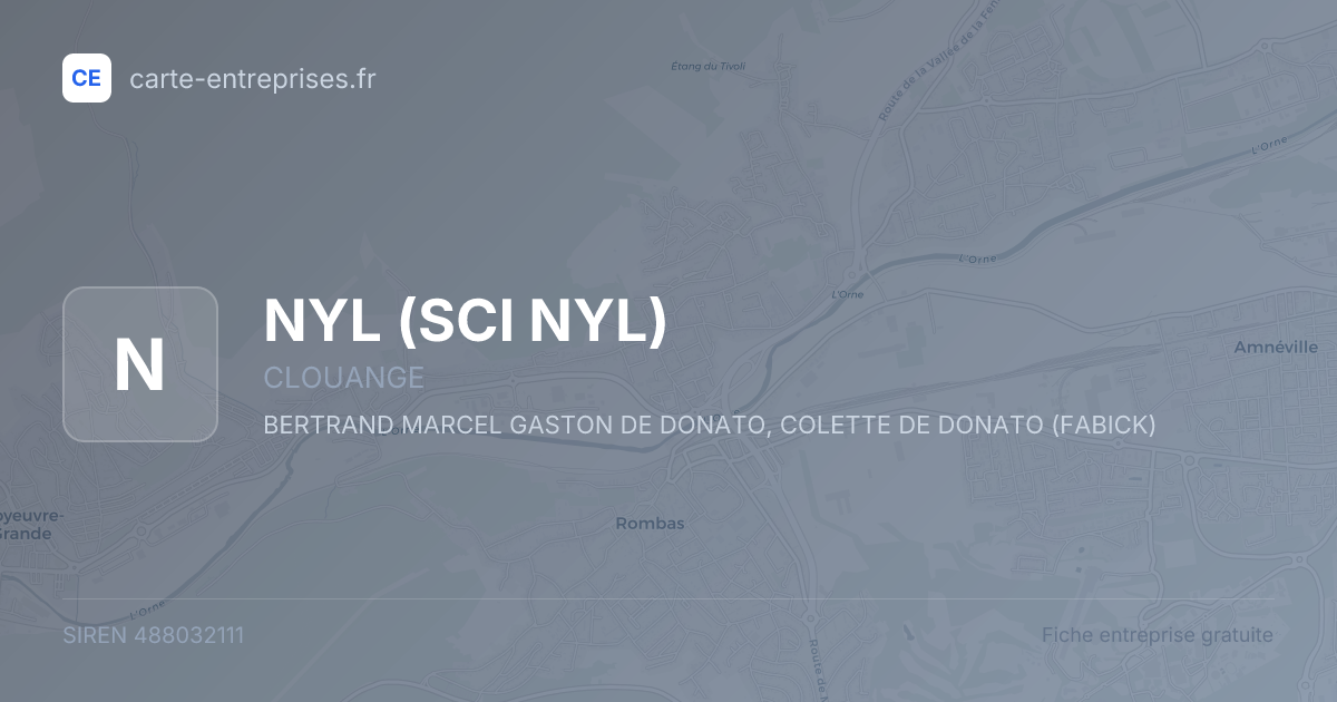 NYL (SCI NYL) — 488032111 — fiche entreprise