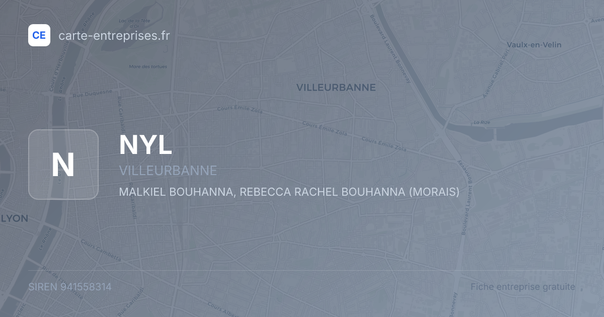 NYL — 941558314 — fiche entreprise