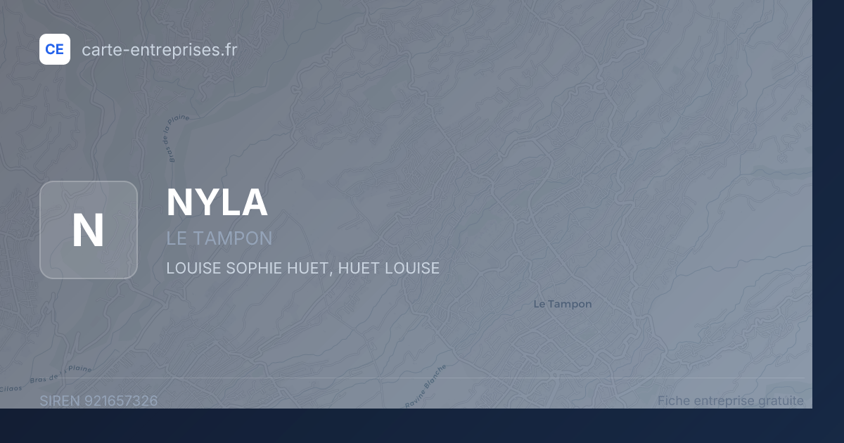 NYLA — 921657326 — fiche entreprise