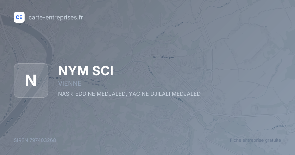 NYM SCI — 797403268 — fiche entreprise