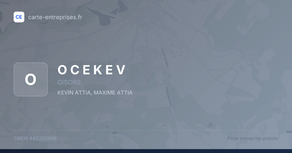 O C E K E V — 440202968 — fiche entreprise
