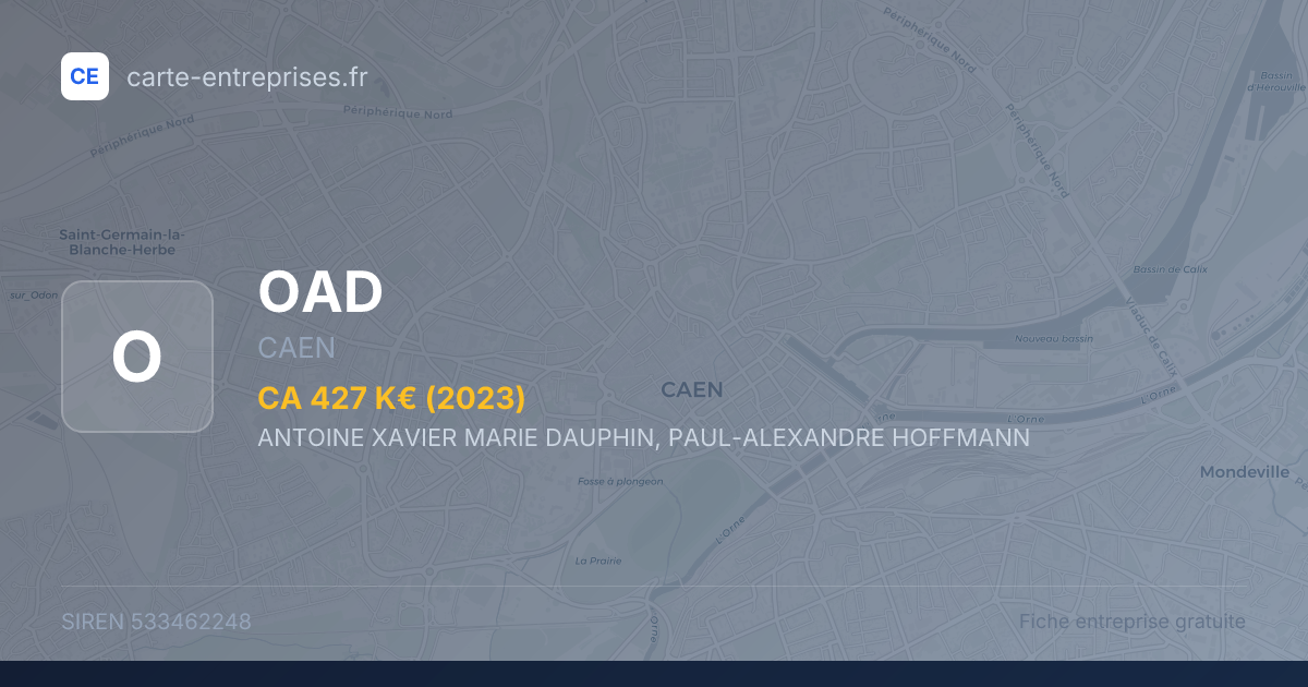 OAD — 533462248 — fiche entreprise