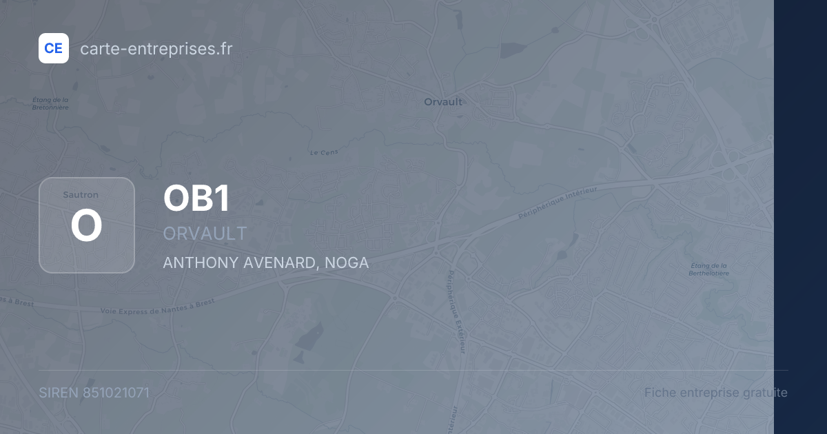 OB1 — 851021071 — fiche entreprise