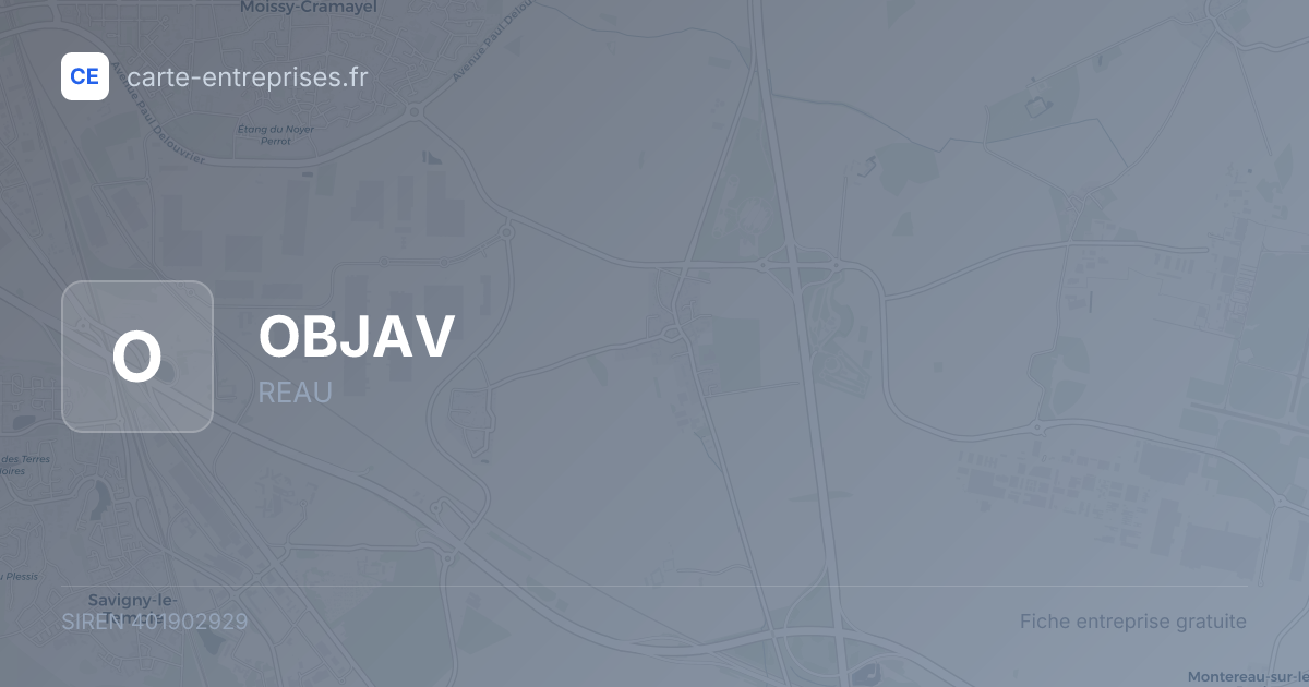 OBJAV — 401902929 — fiche entreprise