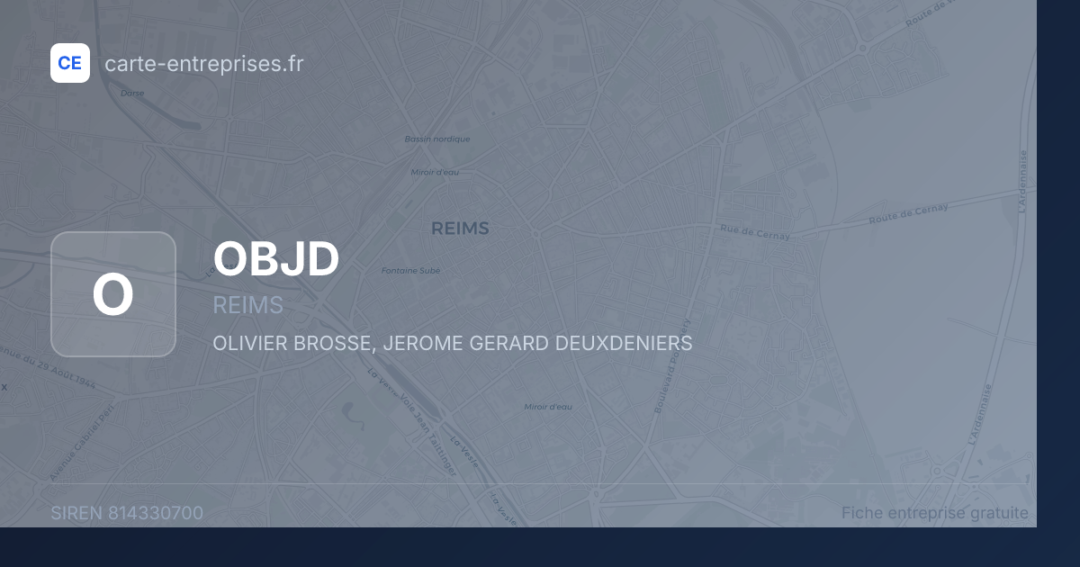 OBJD — 814330700 — fiche entreprise