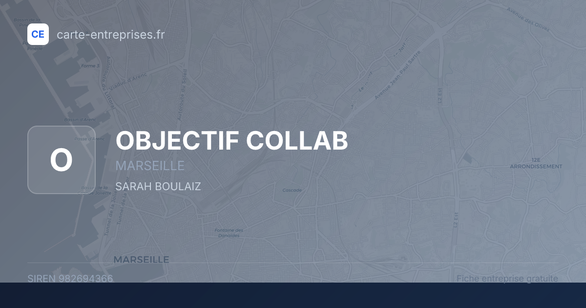 OBJECTIF COLLAB — 982694366 — fiche entreprise