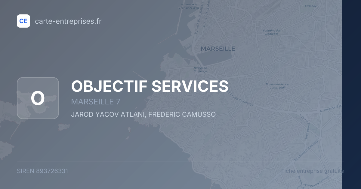 OBJECTIF SERVICES — 893726331 — fiche entreprise