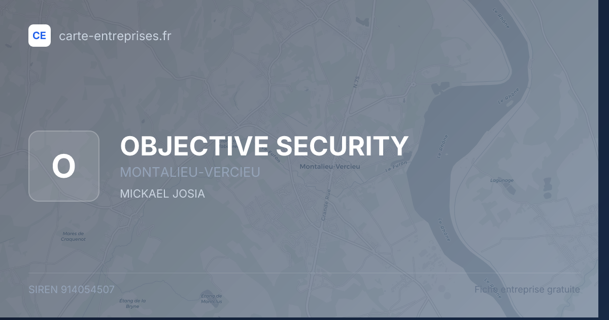 OBJECTIVE SECURITY — 914054507 — fiche entreprise