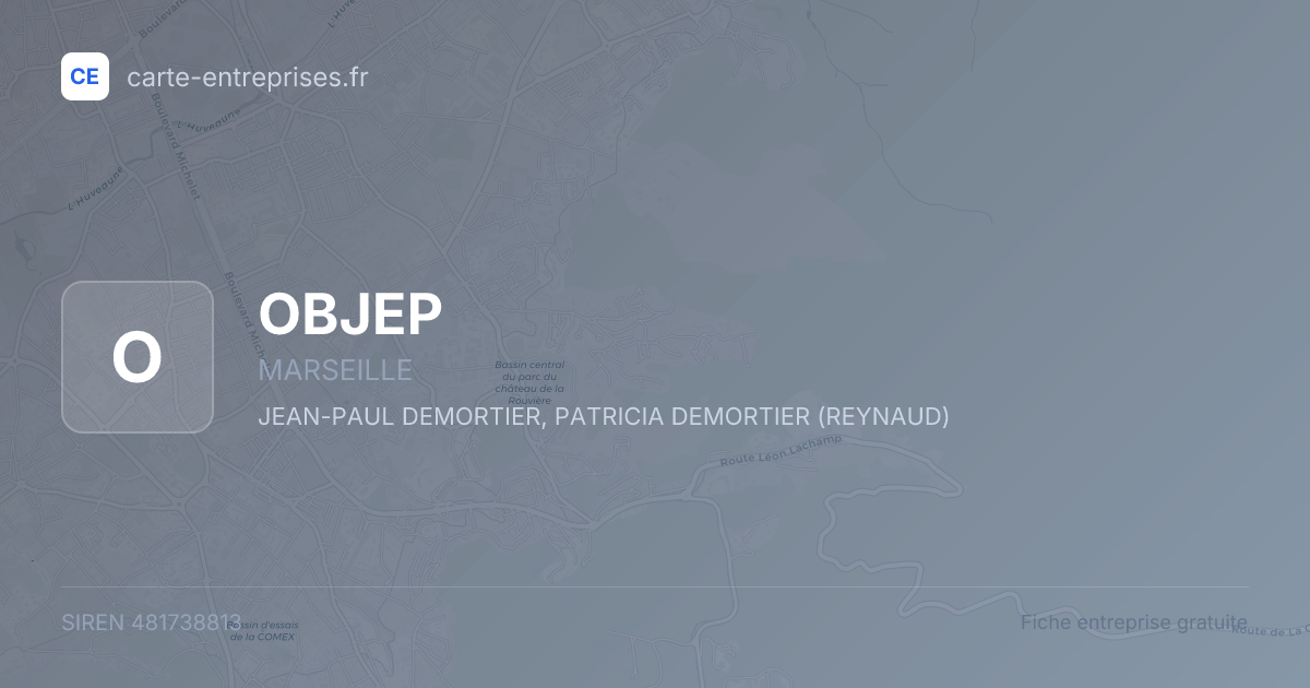 OBJEP — 481738813 — fiche entreprise