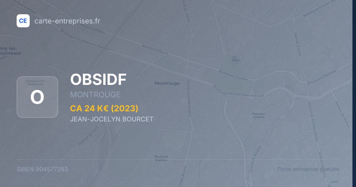 OBSIDF — 904577293 — fiche entreprise