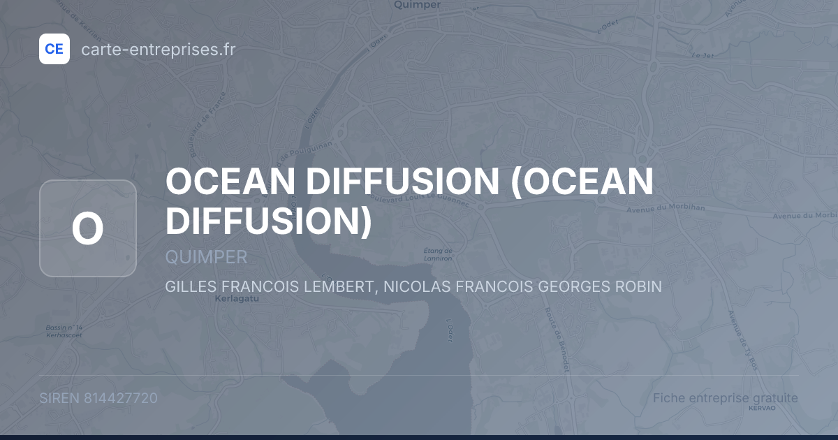 OCEAN DIFFUSION — 814427720 — fiche entreprise