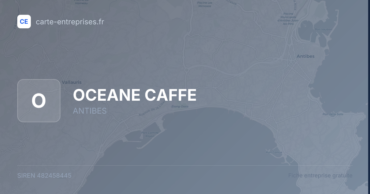 OCEANE CAFFE — 482458445 — fiche entreprise