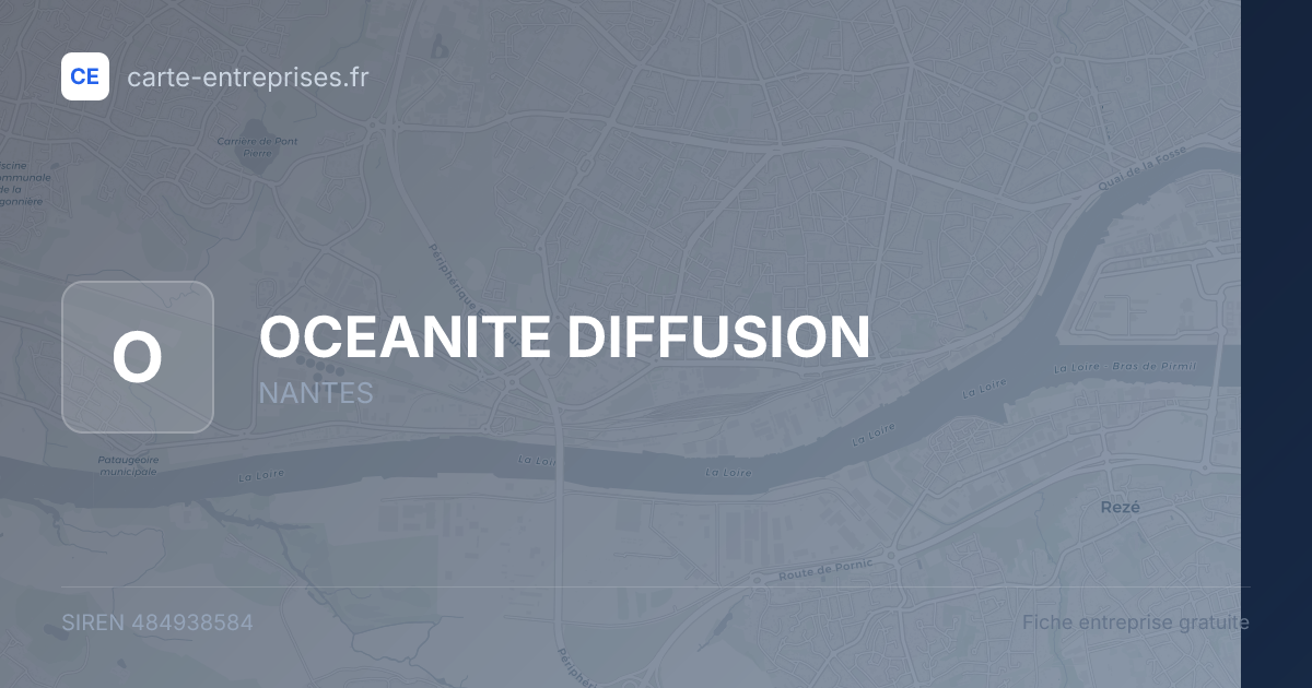 OCEANITE DIFFUSION — 484938584 — fiche entreprise