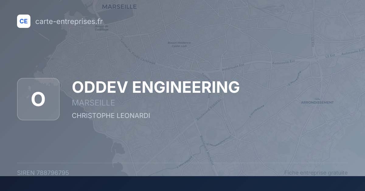 ODDEV ENGINEERING — 788796795 — fiche entreprise