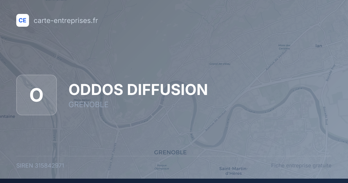 ODDOS DIFFUSION — 315842971 — fiche entreprise