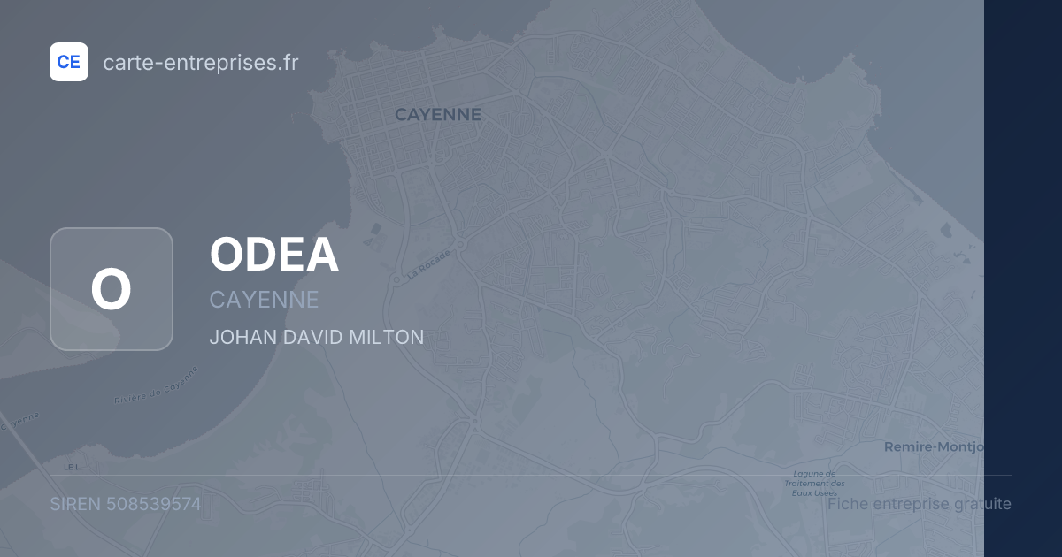 ODEA — 508539574 — fiche entreprise