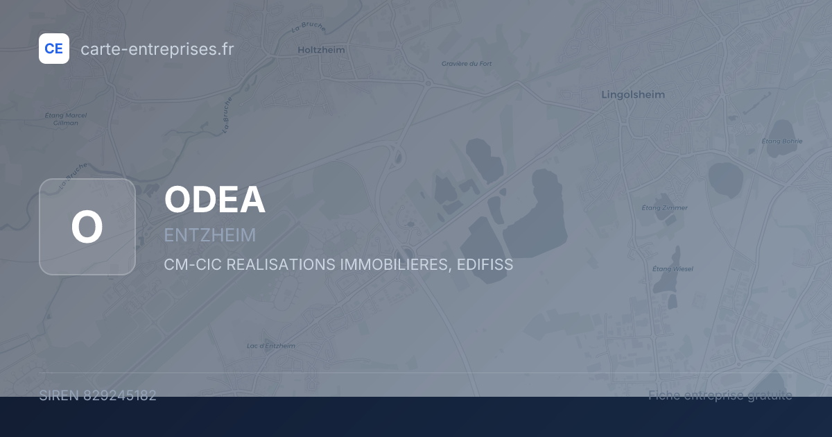 ODEA — 829245182 — fiche entreprise