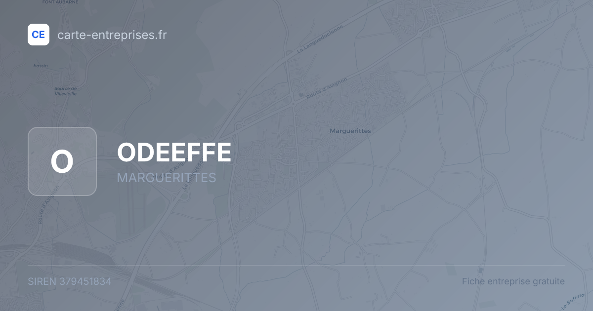 ODEEFFE — 379451834 — fiche entreprise