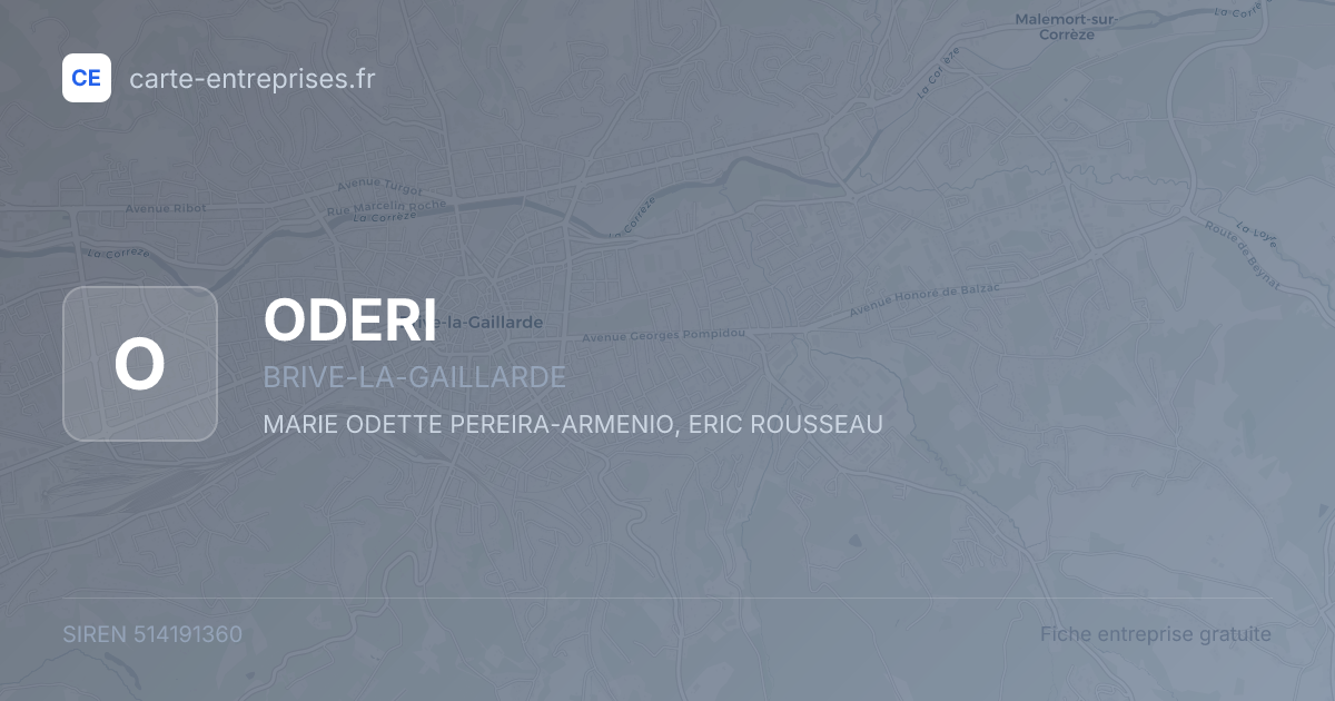 ODERI — 514191360 — fiche entreprise