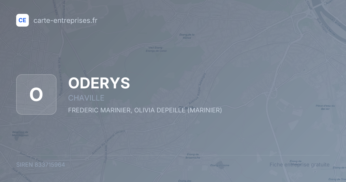 ODERYS — 833715964 — fiche entreprise