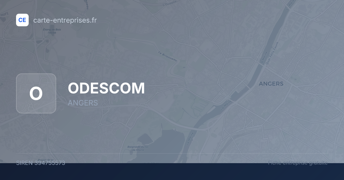 ODESCOM — 394755573 — fiche entreprise