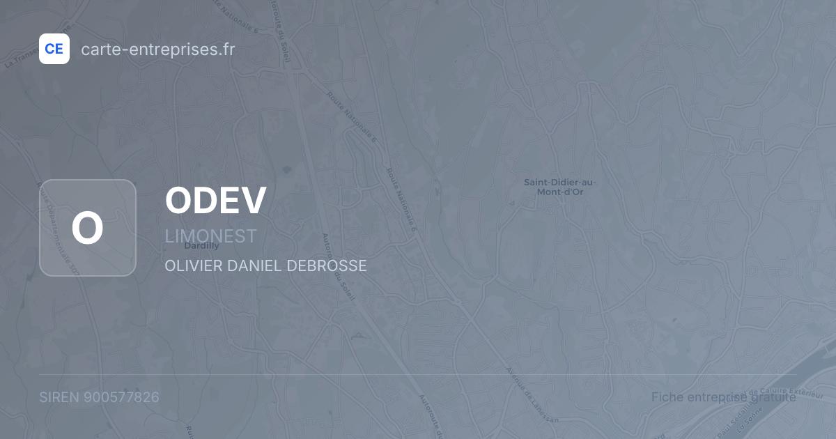 ODEV — 900577826 — fiche entreprise