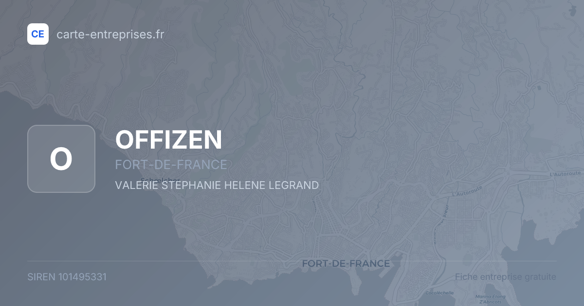 OFFIZEN — 101495331 — fiche entreprise