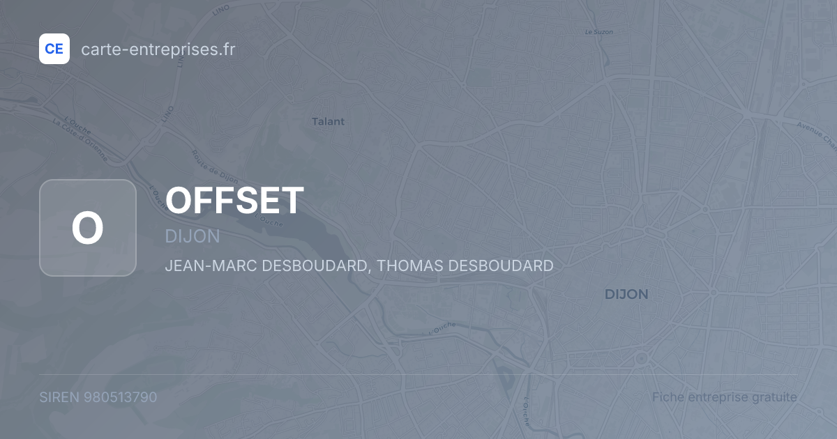 OFFSET — 980513790 — fiche entreprise