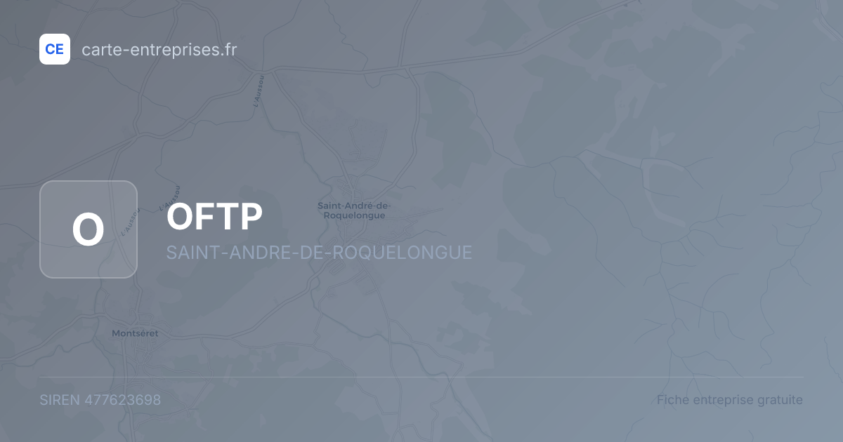 OFTP — 477623698 — fiche entreprise