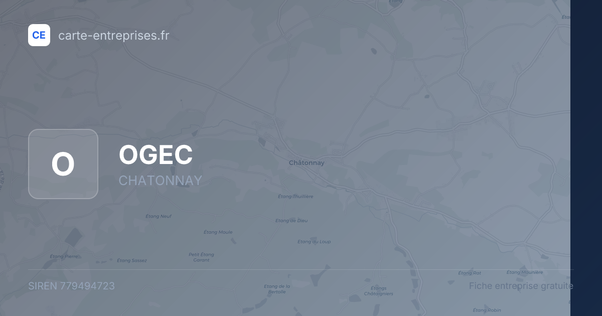 OGEC — 779494723 — fiche entreprise