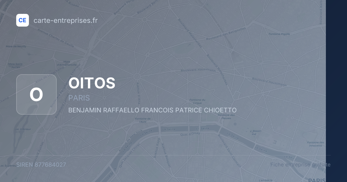 OITOS — 877684027 — fiche entreprise