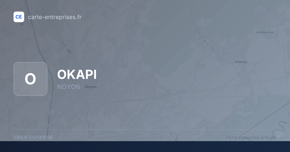OKAPI — 514141696 — fiche entreprise