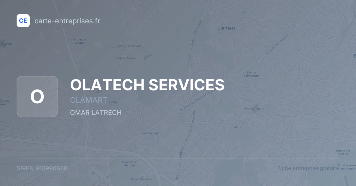 OLATECH SERVICES — 910990688 — fiche entreprise