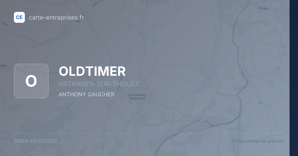 OLDTIMER — 887682060 — fiche entreprise