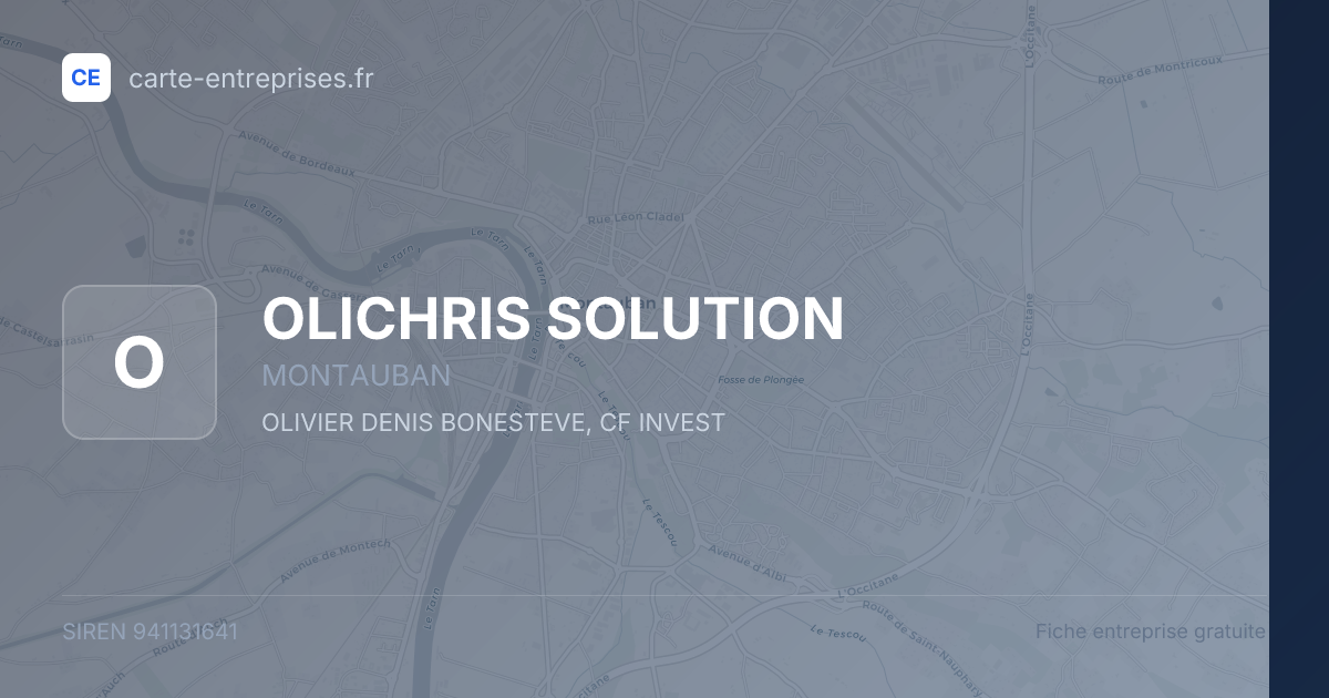 OLICHRIS SOLUTION — 941131641 — fiche entreprise