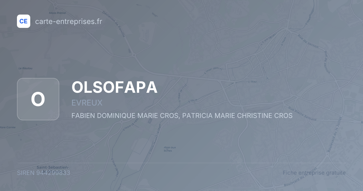 OLSOFAPA — 944299833 — fiche entreprise